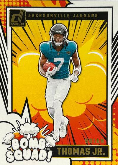 Brian Thomas Jr. Bomb Squad Rookie Sports Card