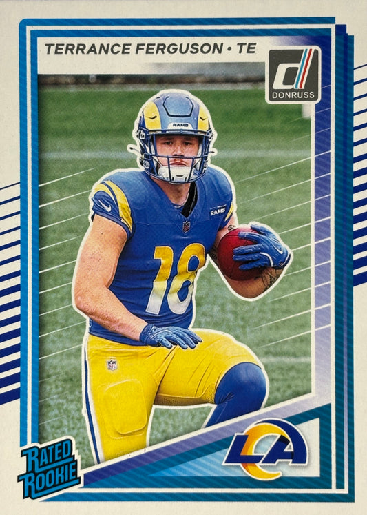 Terrance Ferguson Donruss Rated Rookie Rams
