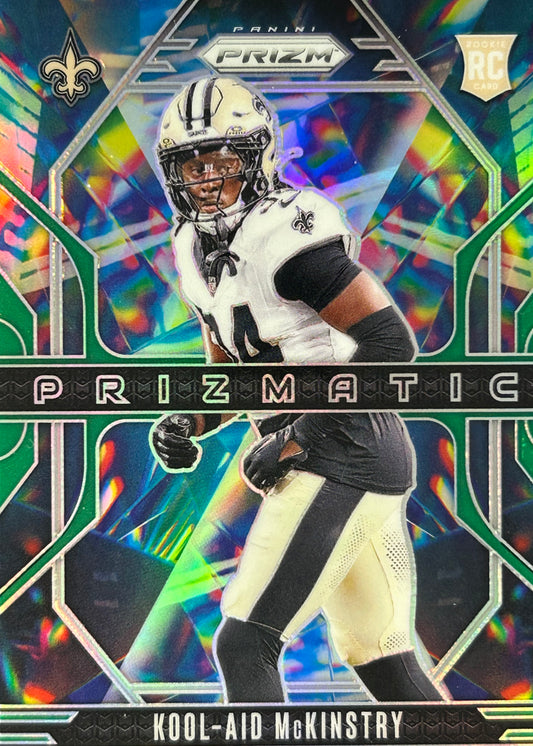 Kool-Aid McKinstry Prizmatic Green Rookie Saints