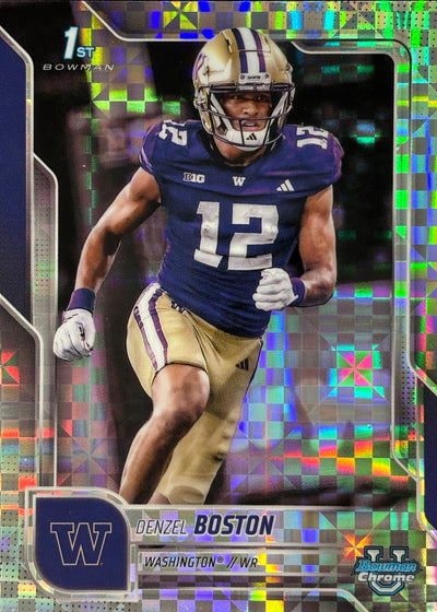 Denzel Boston X-Fractor Bowman U Chrome Refractor 1st