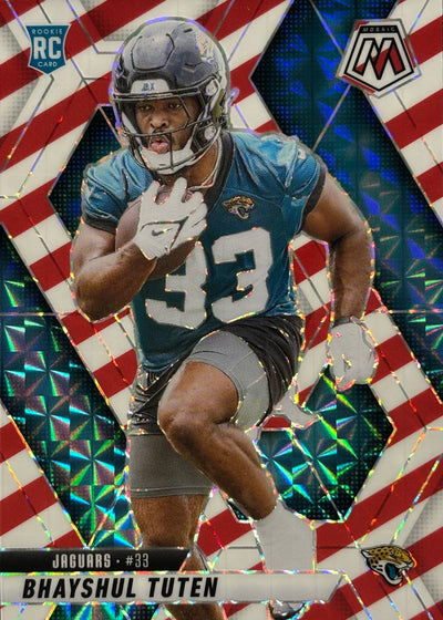 Bhayshul Tuten Mosaic Candy Cane Rookie Jaguars