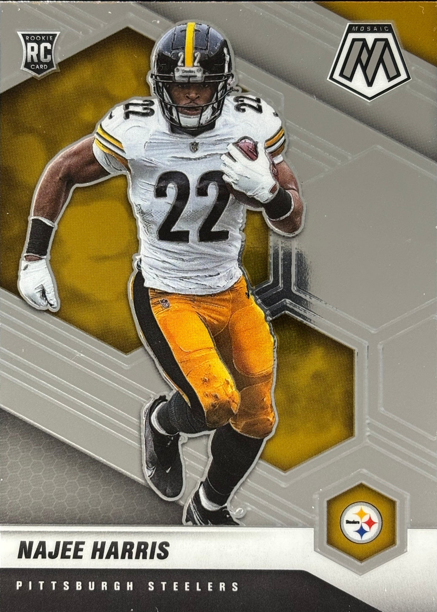 Najee Harris Mosaic Rookie Steelers