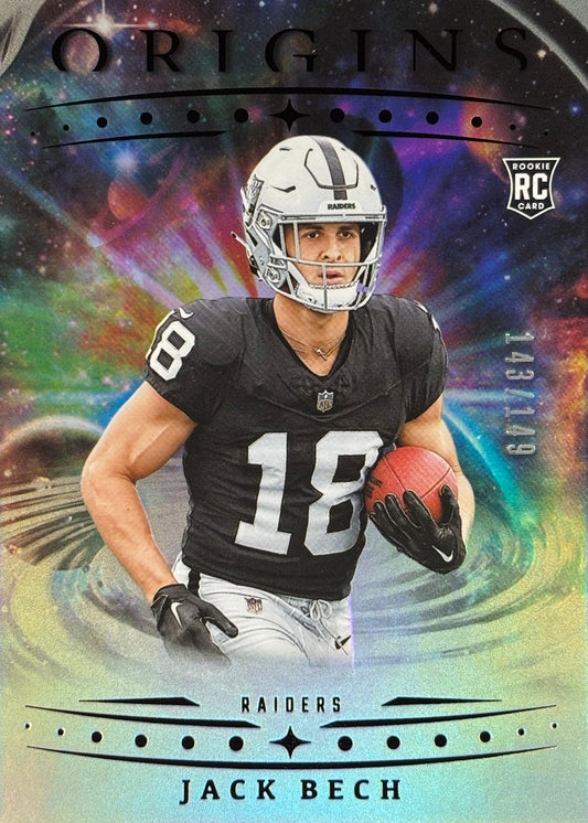 Jack Bech Origins /149 Rookie Raiders