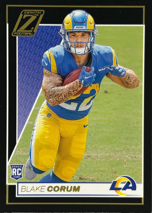 Blake Corum Zenith Rookie Rams