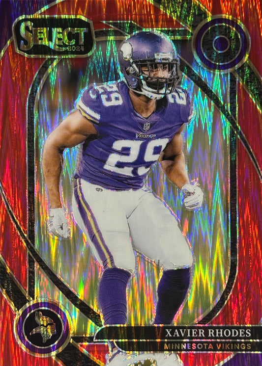 Xavier Rhodes Select Red Shock /249 Vikings