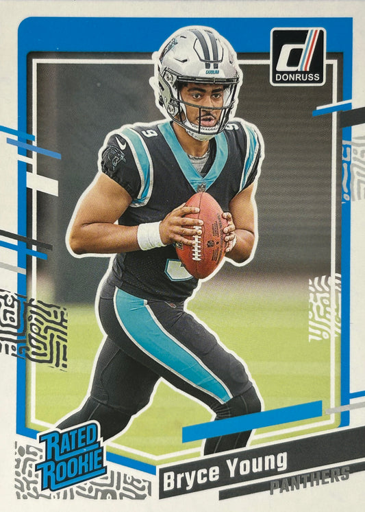 Bryce Young Donruss Rated Rookie Panthers