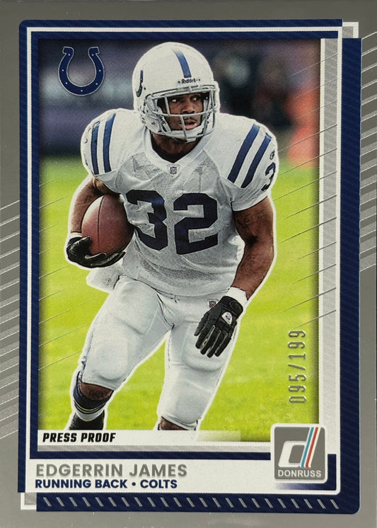 Edgerrin James Donruss /199 Colts