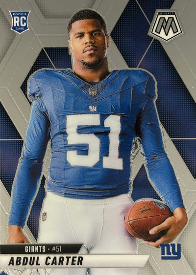 Abdul Carter Mosaic Rookie Variation Giants