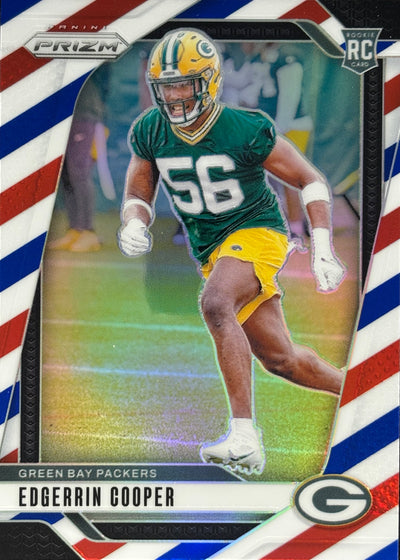 Edgerrin Cooper Prizm Red White Blue Rookie Packers