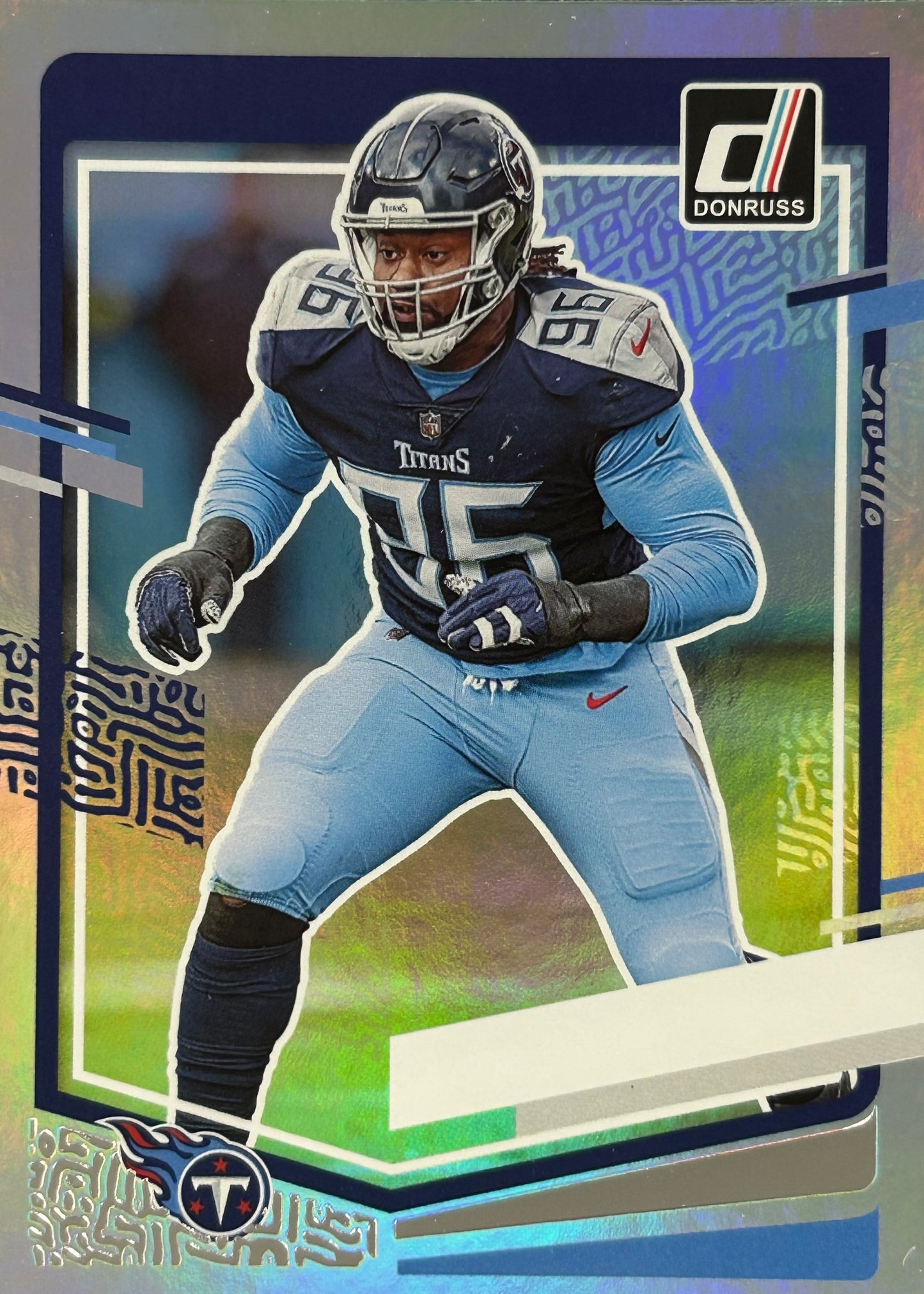 Denico Autry Donruss No Name Titans