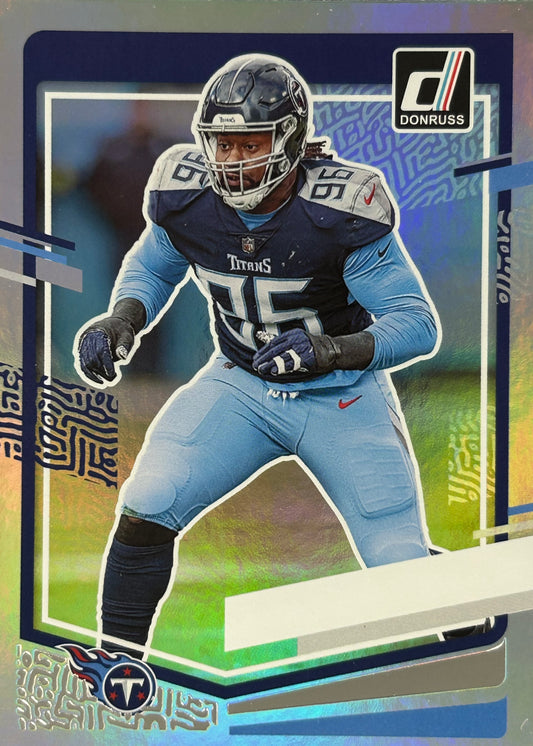 Denico Autry Donruss No Name Titans