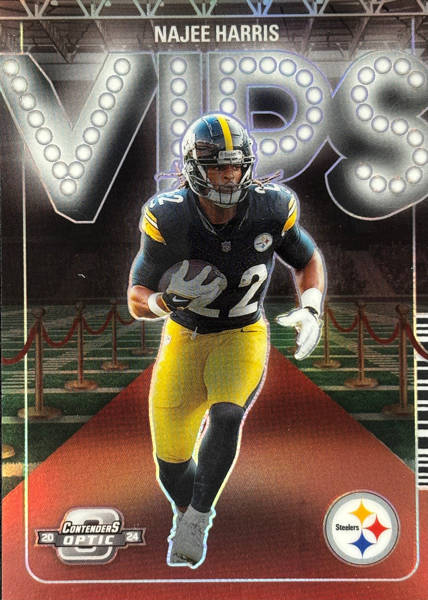Najee Harris Contenders Optic VIPS Steelers