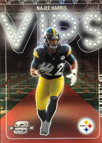 Najee Harris Contenders Optic VIPS Steelers
