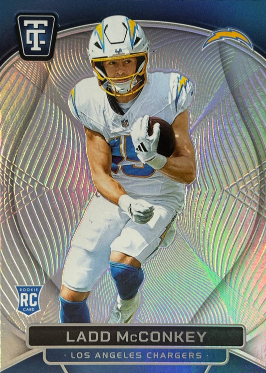Ladd McConkey Totally Certified Silver Rookie Chargers