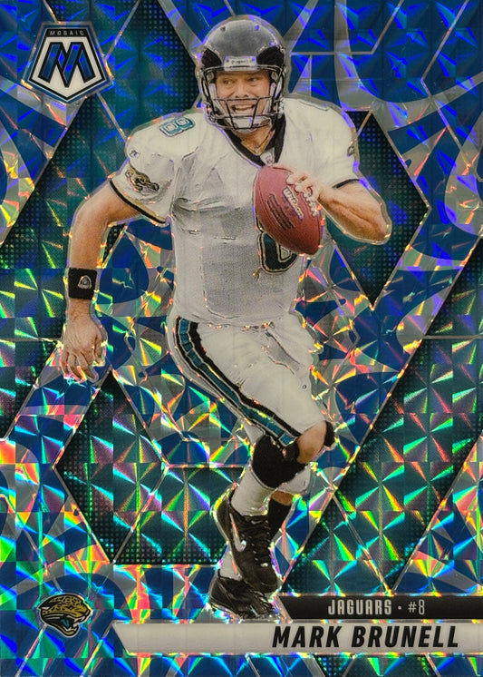 Mark Brunell Mosaic Blue Reactive Jaguars
