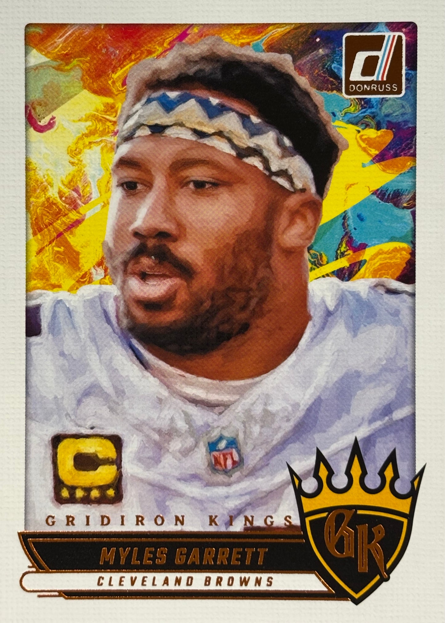 Myles Garrett Gridiron Kings Browns Sports Card