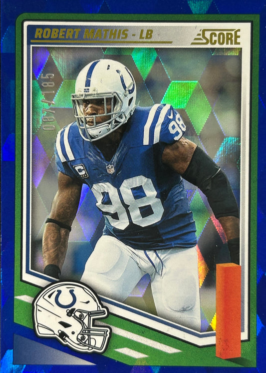 Robert Mathis Score Cubic /185 Colts