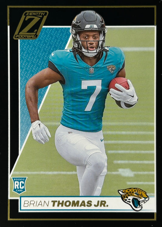Brian Thomas Jr. Zenith Rookie Jaguars