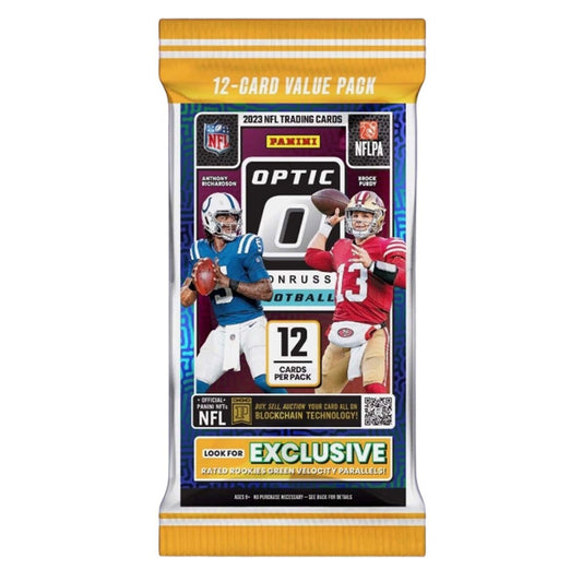 2023 Panini Donruss Optic Football Value Pack