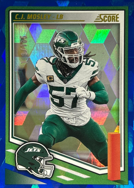 CJ Mosley Score Cubic /185 Jets