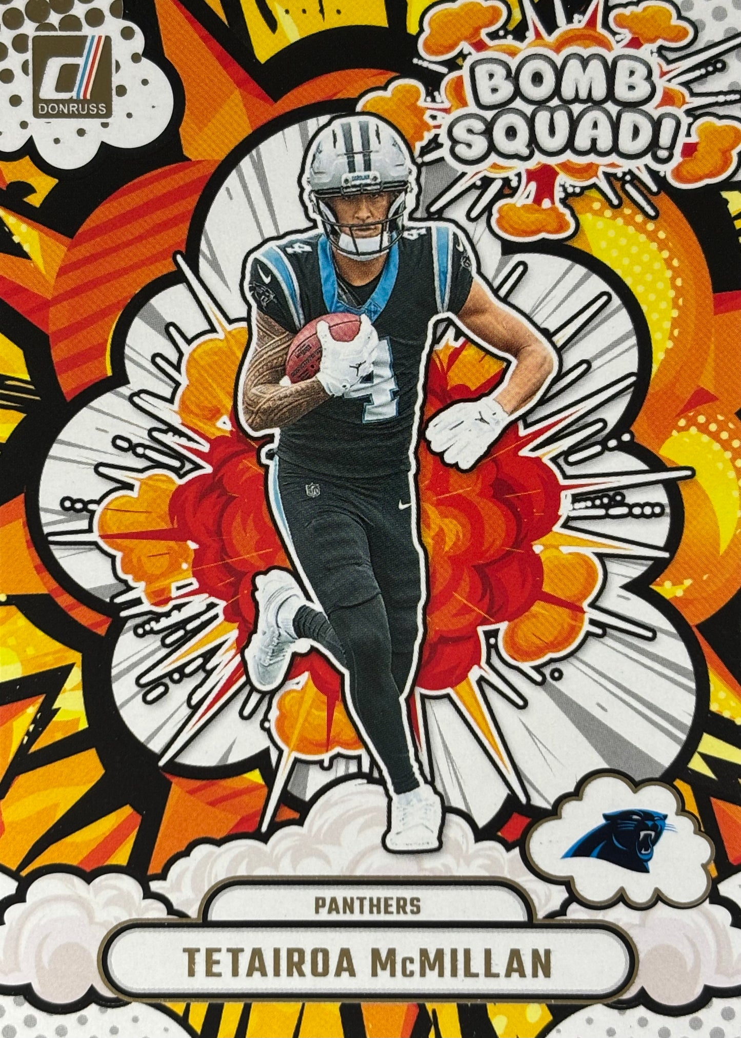 Tetairoa McMillan Bomb Squad Rookie Panthers
