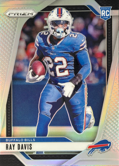 Ray Davis Prizm Silver Rookie Bills