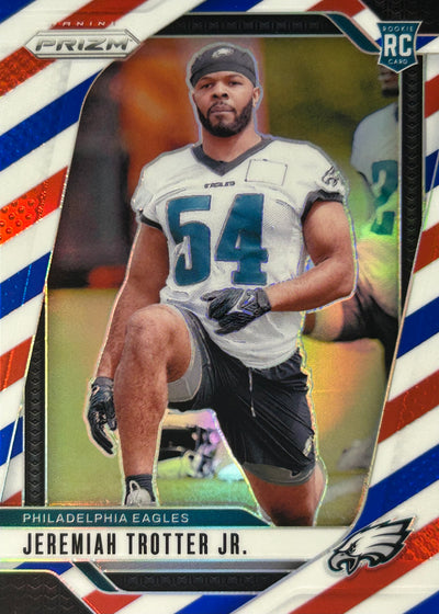 Jeremiah Trotter Jr. Prizm Red White Blue Rookir Eagles
