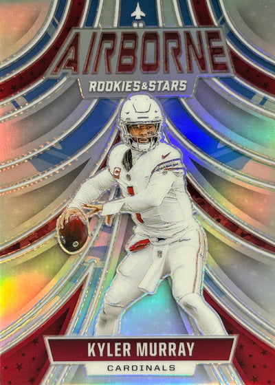 Kyler Murray Airborne Silver Cardinals Sports Card