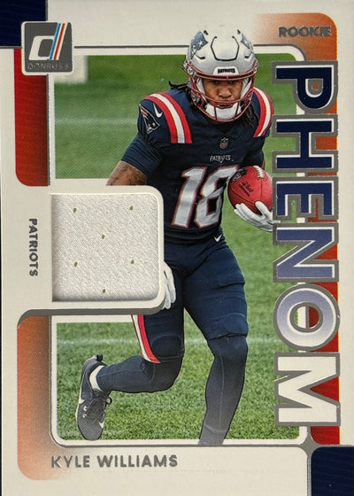 Kyle Williams Rookie Phenoms Patch Patriots