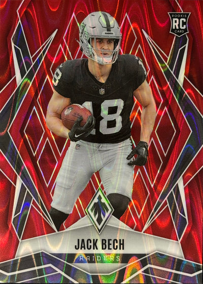 Jack Bech Phoenix Red Seismic /99 Rookie Raiders