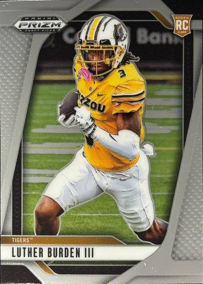 Luther Burden Prizm Draft Rookie Bears