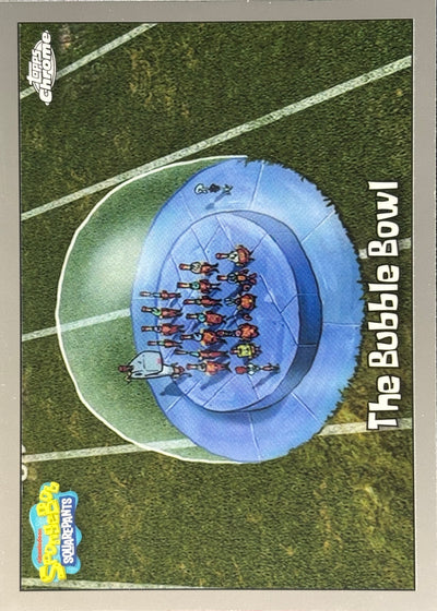 Bubble Bowl Topps Chrome SpongeBob