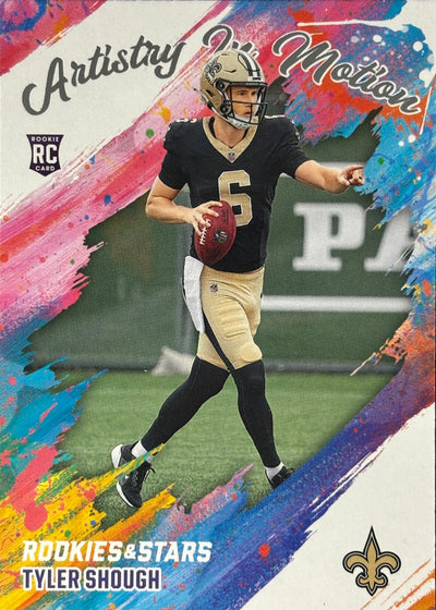 Tyler Shough Artistry in Motion Rookie Saints