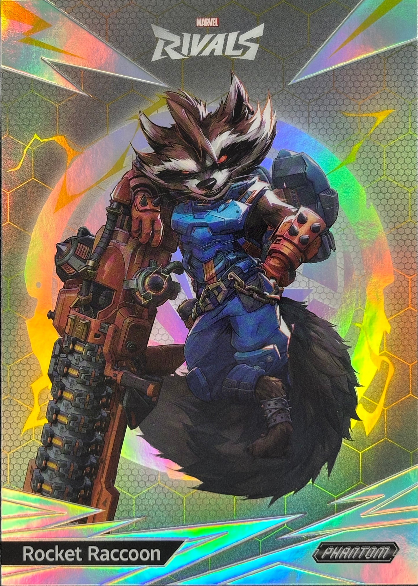 Rocket Racoon Rivals Refractor Marvel