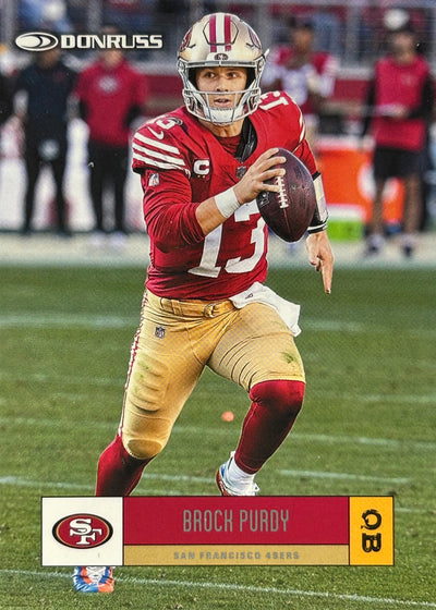 Brock Purdy Donruss Throwback 49ers