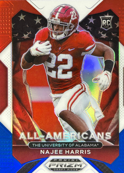 Najee Harris All-American RWB Rookie Steelers Chargers