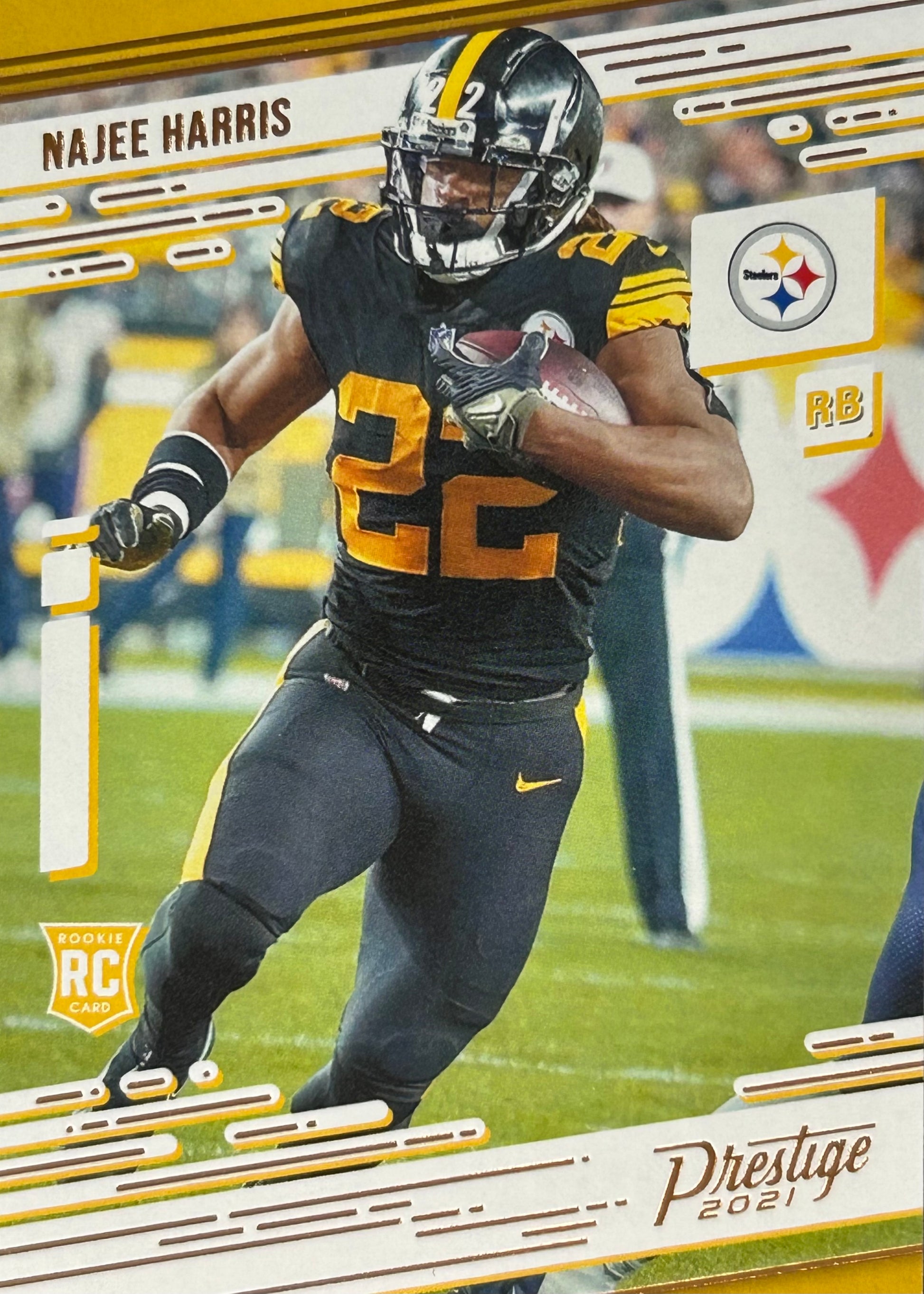 Najee Harris Prestige Rookie Sports Card