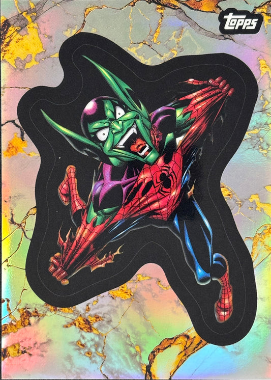 Green Goblin Comic Book Heroes Refractor Marvel