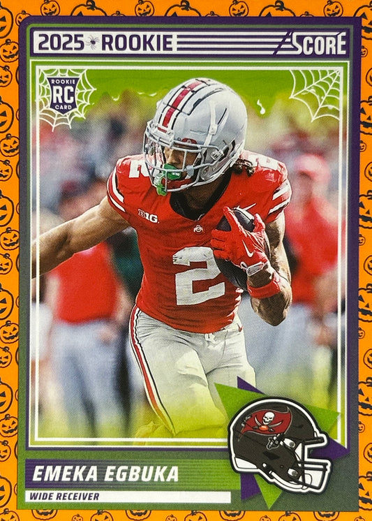 Emeka Egbuka Score-A-Treat Pumpkins Rookie Buccaneers