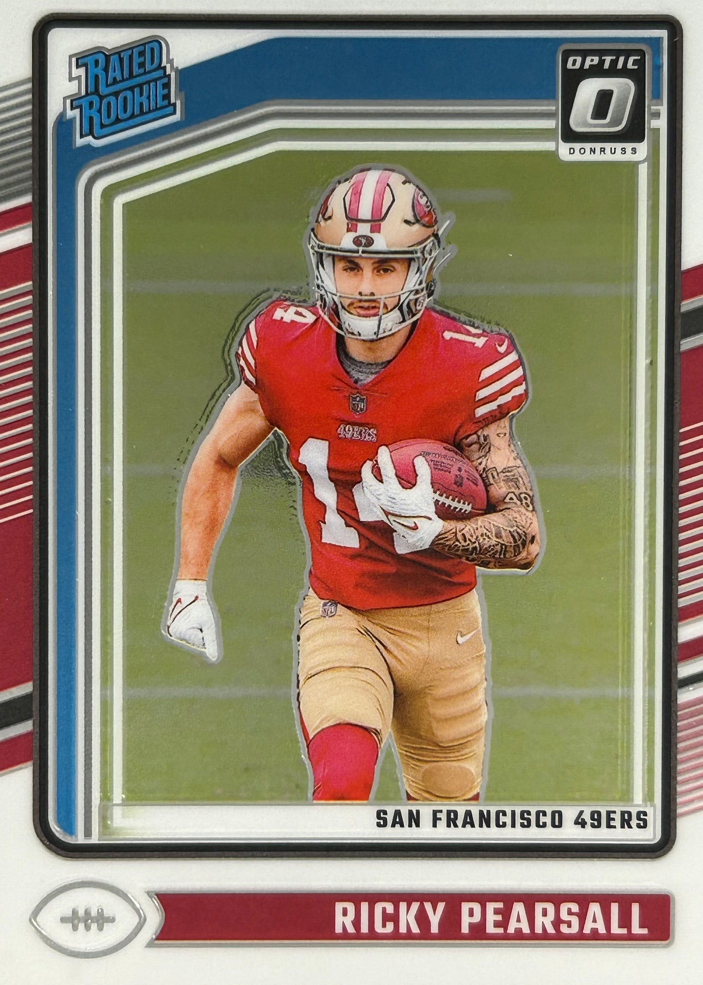 Ricky Pearsall Optic Rated Rookie 49ers