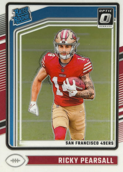 Ricky Pearsall Optic Rated Rookie 49ers