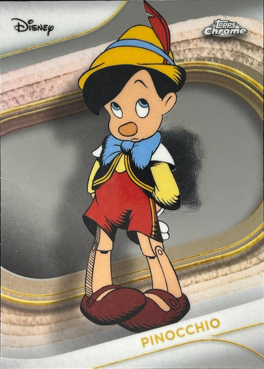 Pinocchio Topps Chrome Disney