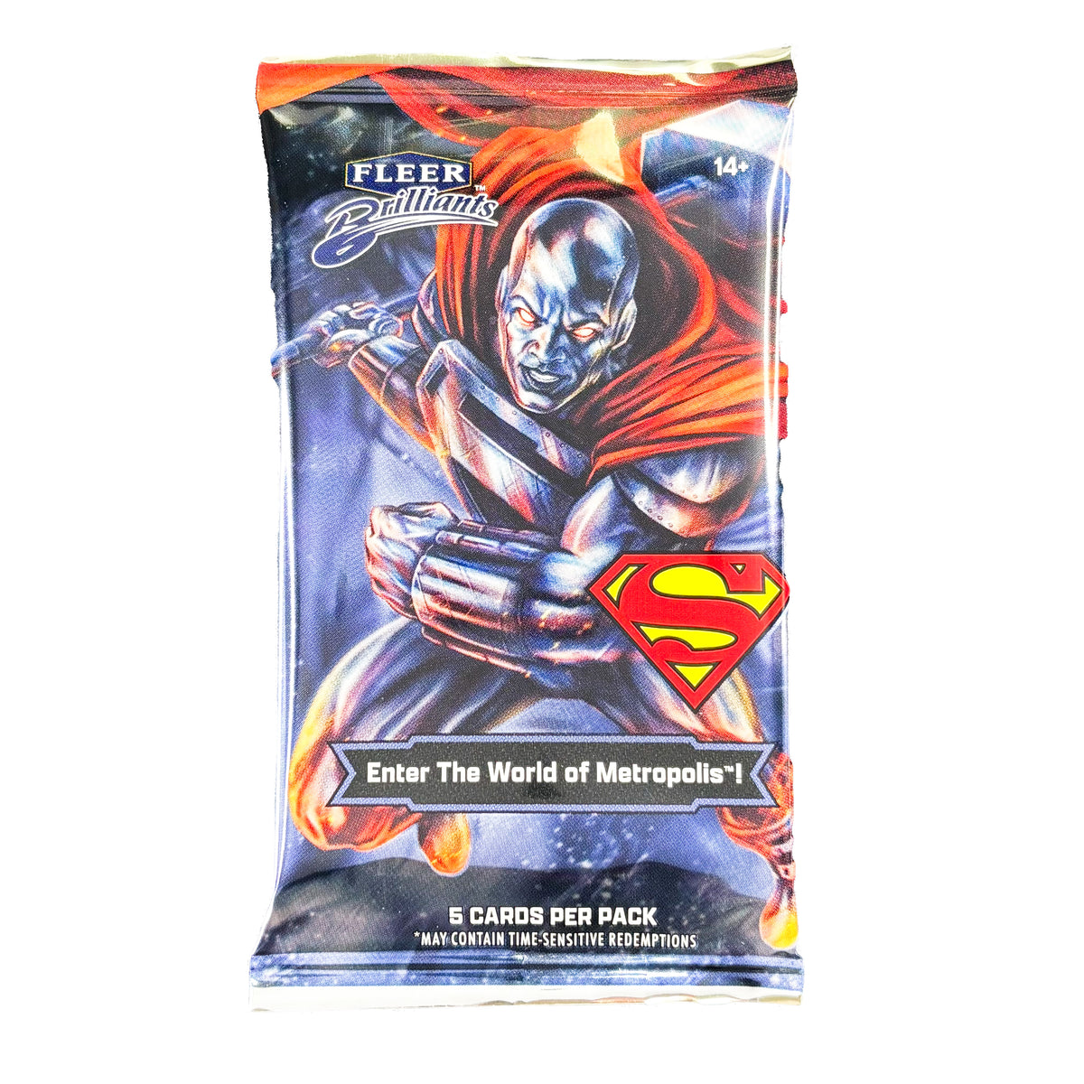 2025 Fleer Brillants Superman Pack Sports Card