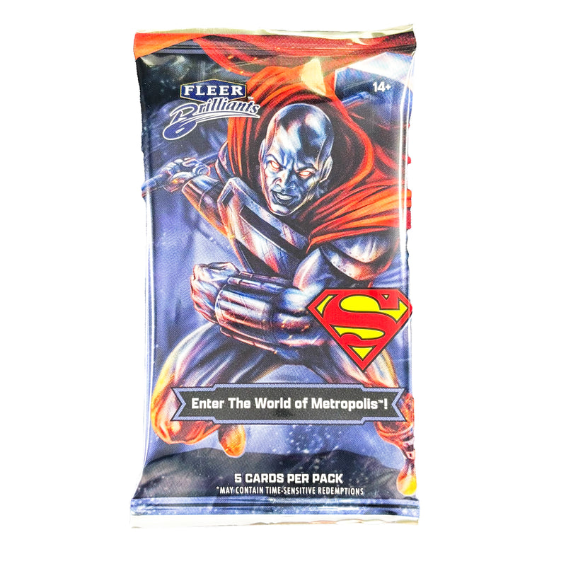 2025 Fleer Brillants Superman Pack