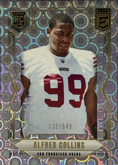 Alfred Collins Elite /649 Rookie 49ers