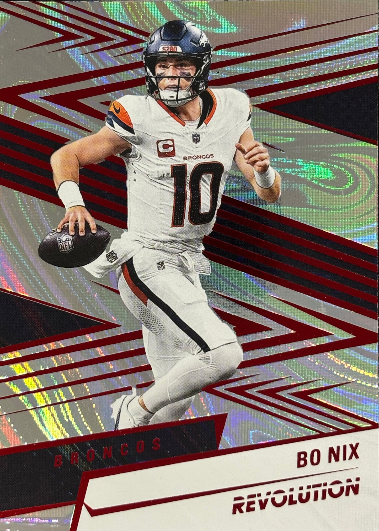 Bo Nix Revolution Swirl Broncos