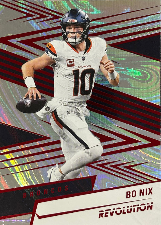 Bo Nix Revolution Swirl Broncos
