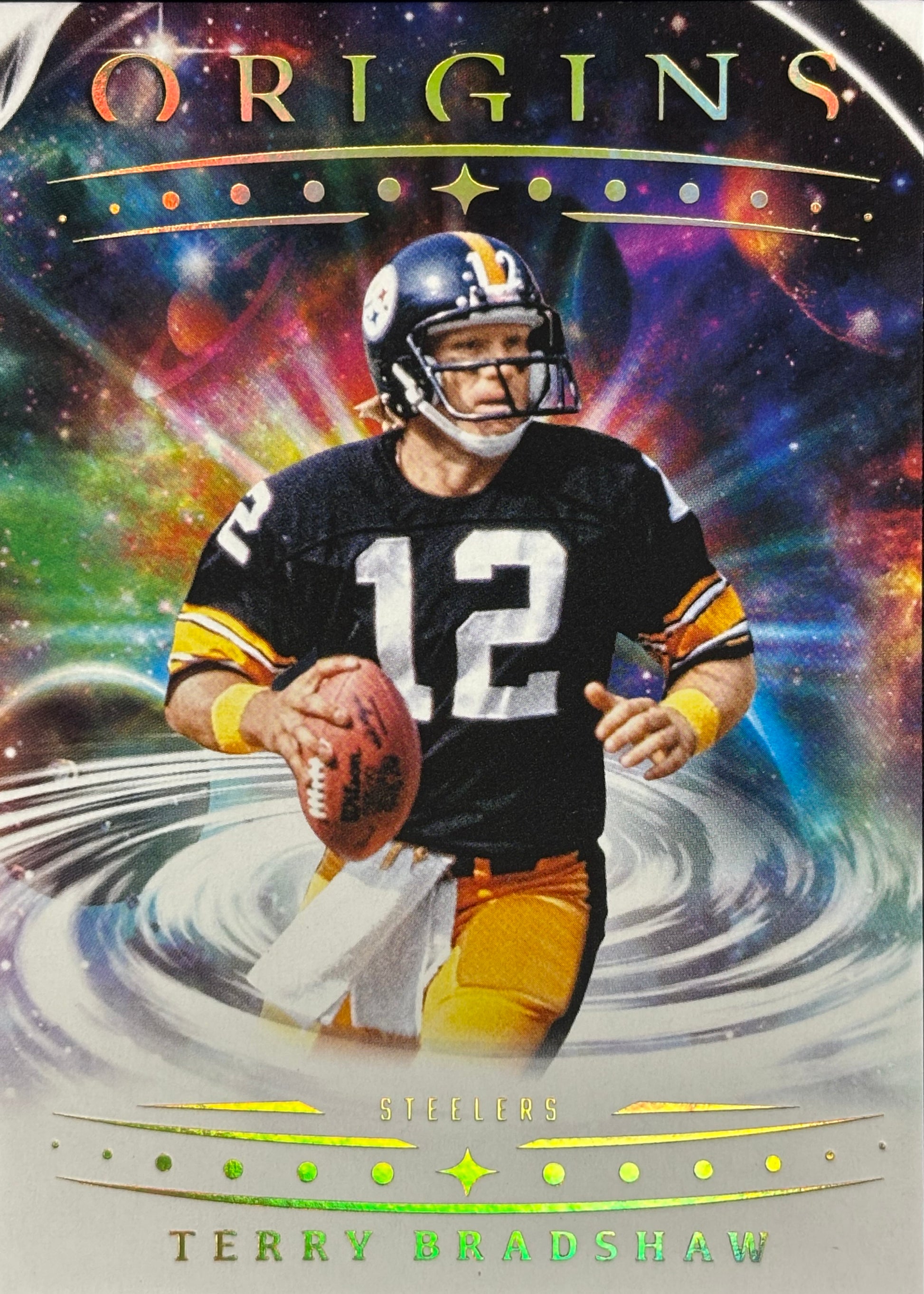Terry Bradshaw Origins Steelers Sports Card
