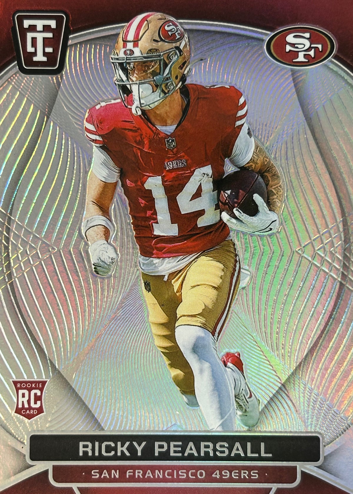 Rookie Ricky Pearsall Ricky Pearsall Totally Certified Sikver Rookie 49ers – Wayne Collection