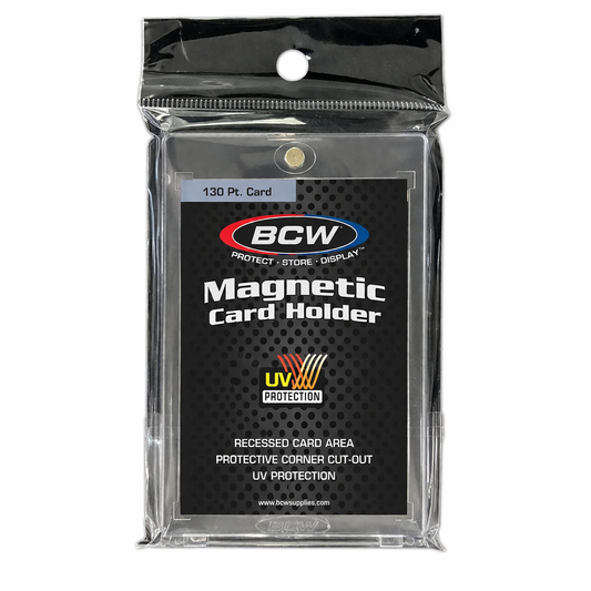 BCW 130pt. Magnetic Card Holder - Mag - One Touch - BRAND NEW